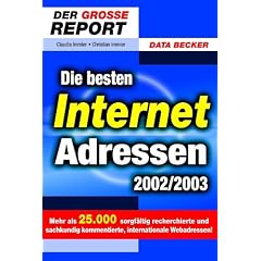 Die besten Internet-Adressen 2002/2003
