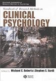 Handbook of Research Methods in Clinical Psychology (Blackwell Handbooks of Research Methods in Psychology),
