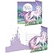 Creative Converting Unicorn Fantasy Gatefold Invitation, One Size, Multicolor
