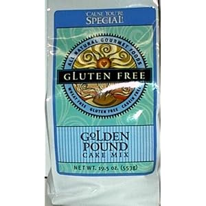 Golden Pound Cake Mix, Gluten Free by Cause You