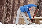 Exercising with Nordic Walking Poles - 60