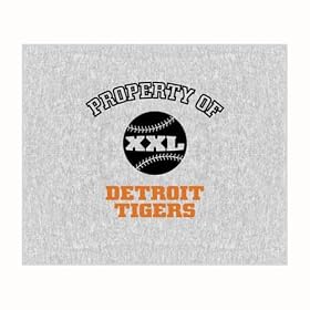 Biederlack Property of Tigers Sweatshirt Throw