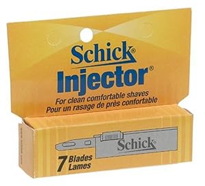 Schick Injector Blades, 7-Count Boxes (Pack of 4)