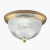 Sea Gull 7956-02 Ceiling Light Polished Brass Diameter: 12 1/2 Height: 7 1/4