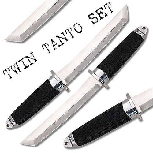 Allied Defense - Twin Tanto SET - Full Tang Street Fighting Combo