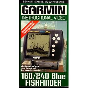 Garmin 160/240 Blue Fishfinder Instructional Training Video [VHS]