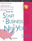 How to Start a Business in New York (Legal Survival Guides)