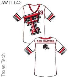 Texas Tech - Away Jersey Nightshirt Tunic