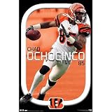 Cincinnati Bengals Chad Ochocinco Sports Poster Print - 22x34