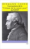 Commentaire de la critique de la raison pure de kant