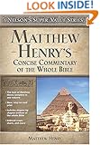 Matthew Henry's Concise Commentary on the Whole Bible (Super Value Series)
