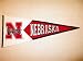 Nebraska Cornhuskers, University of - Mascot - Classic NCAA College (Pennants)