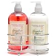 Stonewall Kitchen Grapefruit Thyme Caddy, Includes One Hand Lotion & One Hand Soap, 17.6 Fluid Ounces Each Stonewall Kitchen Grapefruit Thyme Caddy, Includes One Hand Lotion & One Hand Soap, 17.6 Fluid Ounces Each
