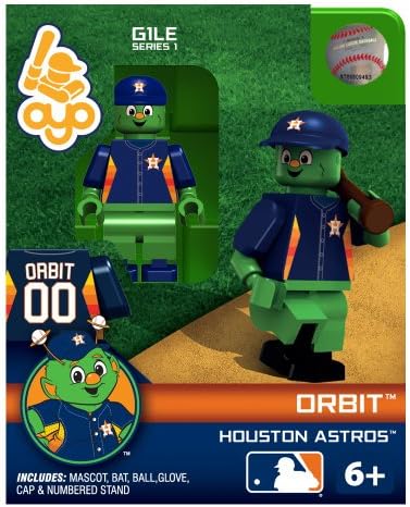 MLB Houston Astros Orbit Mascot Figure