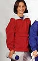 The "Kids' Collection" Youth Classic Solid Nylon Pullover Jacket from Charles River Apparel