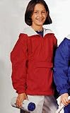 The Kids' Collection Youth Classic Solid Nylon Pullover Jacket from Charles River Apparel