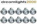 230V Kaltlichtspiegellampe GU10, 50 Watt, 10 St&uuml;ck