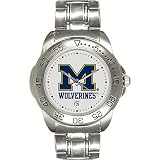 Michigan Wolverines Gameday Sport Men's Watch with a Metal Band