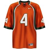 Nike Miami Hurricanes #4 Orange Replica Jersey