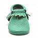 Sayoyo Baby Light Green Tassels Soft Sole Leather Baby Shoes Baby Moccasins (3-6 months, Light green)