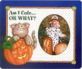 Am I CuteOr What! Halloween Photo Magnet Frame