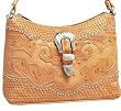 American West Western Hobo Bag Zip-Top Purse