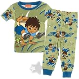 Go Diego Go Leapfrog Cotton Pajamas for Toddlers and Boys