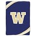 Washington Huskies 60x80 Force Raschel Blanket/Throw - NCAA College Athletics