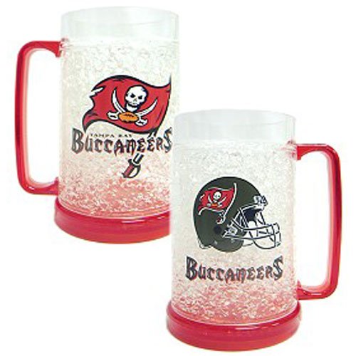 Tampa Bay Buccaneers NFL Crystal Freezer Mug