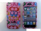 iphone 4 case (pink) full case front and back
