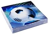 Produkt-Bild: 20 St&uuml;ck SERVIETTEN - FUSSBALL -