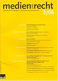 Medien Und Recht - Incls Medien Und Recht International Mr I