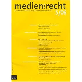 Medien Und Recht - Incls Medien Und Recht International Mr I