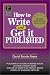 Book How to Write and Get It Published