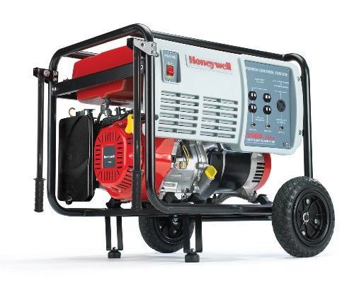 Honeywell HW5500L 6,875 Watt 11 HP 337cc OHV Portable Gas Powered Home Generator (CARB Compliant)