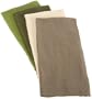 DII Natural Utility Floursack Dishtowel, Set of 4