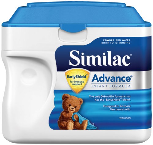 Similac Advance Earlyshield Powder Baby Formula, 23.2-Ounce Tubs (Pack of 6)