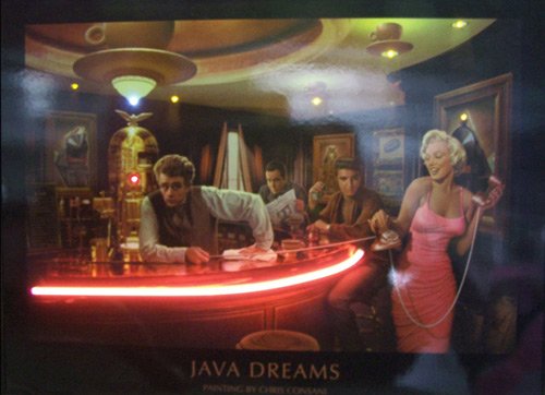 Java Dreams LED Neon Sign