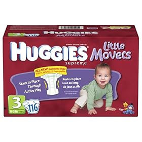 Huggies Supreme Little Movers Diapers