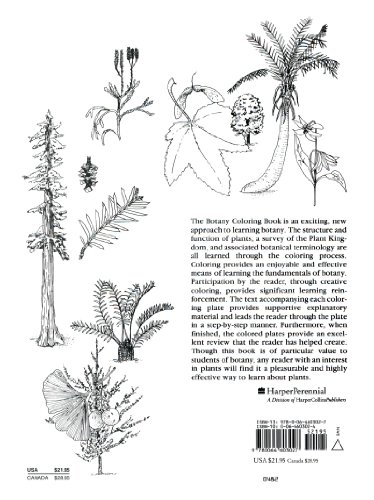 Botany Coloring Book Coloring Pages