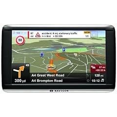 Navigon 72 Plus Tragbares Navigationssystem (12,7 cm (5 Zoll) Touchscreen Display, Europa 44, TMC, Navigon Flow, Text-to-Speech, Aktiver Fahrspurassistent)