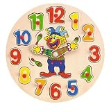 Eigenschaften Simba Dickie Group 3586 / Simba Dickie Group 3586 - Eichhorn - Holz Puzzle- und Lernuhr