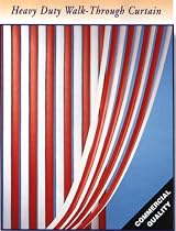 Heavy Duty Bug Blind,Fly Blind,Strip Blind, Door Blind-RED & WHITE