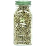 Simply Organic Rosemary Leaf Whole Certified Organic, 1.23-Ounce Container