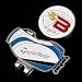 Magnetic Golf Ball Marker with Visor Cap Hat Clip