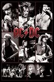 Empire 158604 Poster, AC/DC Live Collage 61 x 91.5 cm
