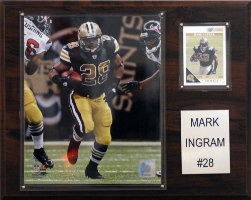 NFL Mark Ingram New Orleans Saints Player Plaque