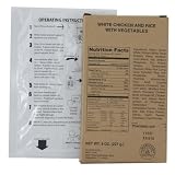 MRE with Heater, Chicken Rice, Emergency Food