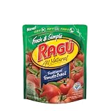 RaguFresh&SimpleSmoothPastaSauce,TraditionalTomatoBasil,13.5-OuncePouches(Packof6)