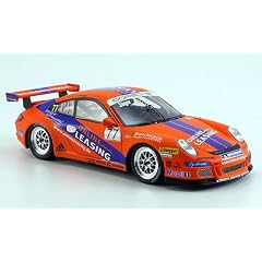 Porsche 997, GT3, No.77, Online Leasing, Carrera Cup, 2008, Modellauto, Fertigmodell, Spark 1:43
